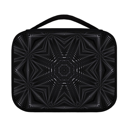 Black Kaleidoscope Print Classic Bible Case