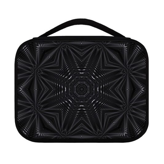 Black Kaleidoscope Print Classic Bible Case