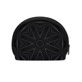 Black Kaleidoscope Print Coin Purse