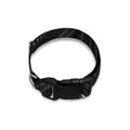 Black Kaleidoscope Print Dog Collar