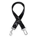 Black Kaleidoscope Print Dog Seat Belt
