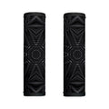 Black Kaleidoscope Print Handle Covers