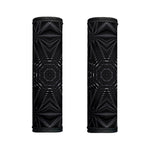 Black Kaleidoscope Print Handle Covers