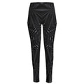 Black Kaleidoscope Print High-Waisted Pocket Leggings