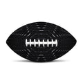 Black Kaleidoscope Print Rugby Ball