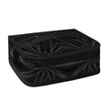 Black Kaleidoscope Print Small Lunch Bag