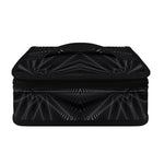 Black Kaleidoscope Print Small Lunch Bag