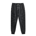 Black Kaleidoscope Print Sweatpants