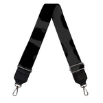 Black Leopard Print Bag Strap