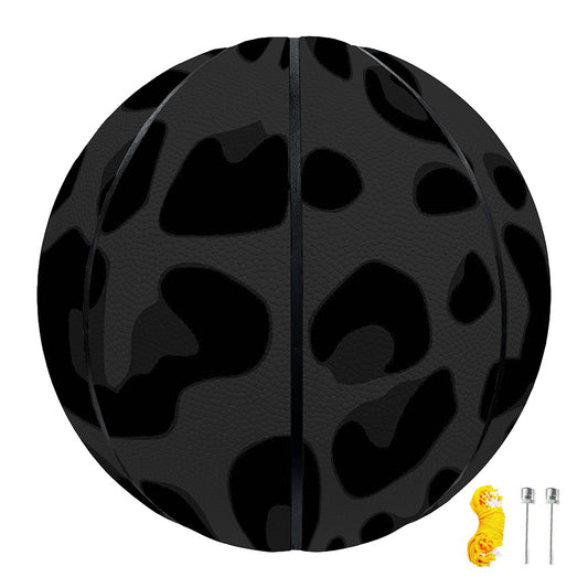 Black Leopard Print Basketball