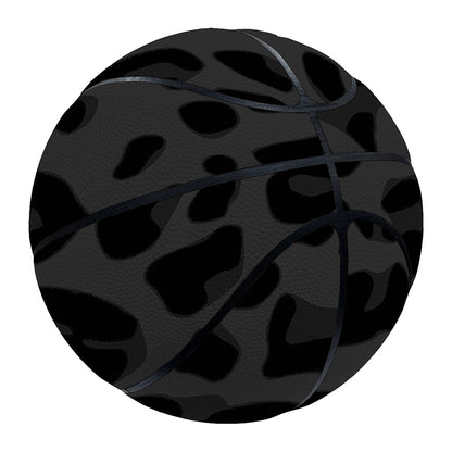 Black Leopard Print Basketball