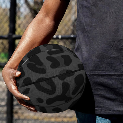 Black Leopard Print Basketball