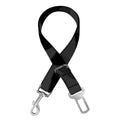 Black Leopard Print Dog Seat Belt