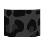 Black Leopard Print Drum Lamp Shade
