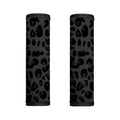 Black Leopard Print Handle Covers