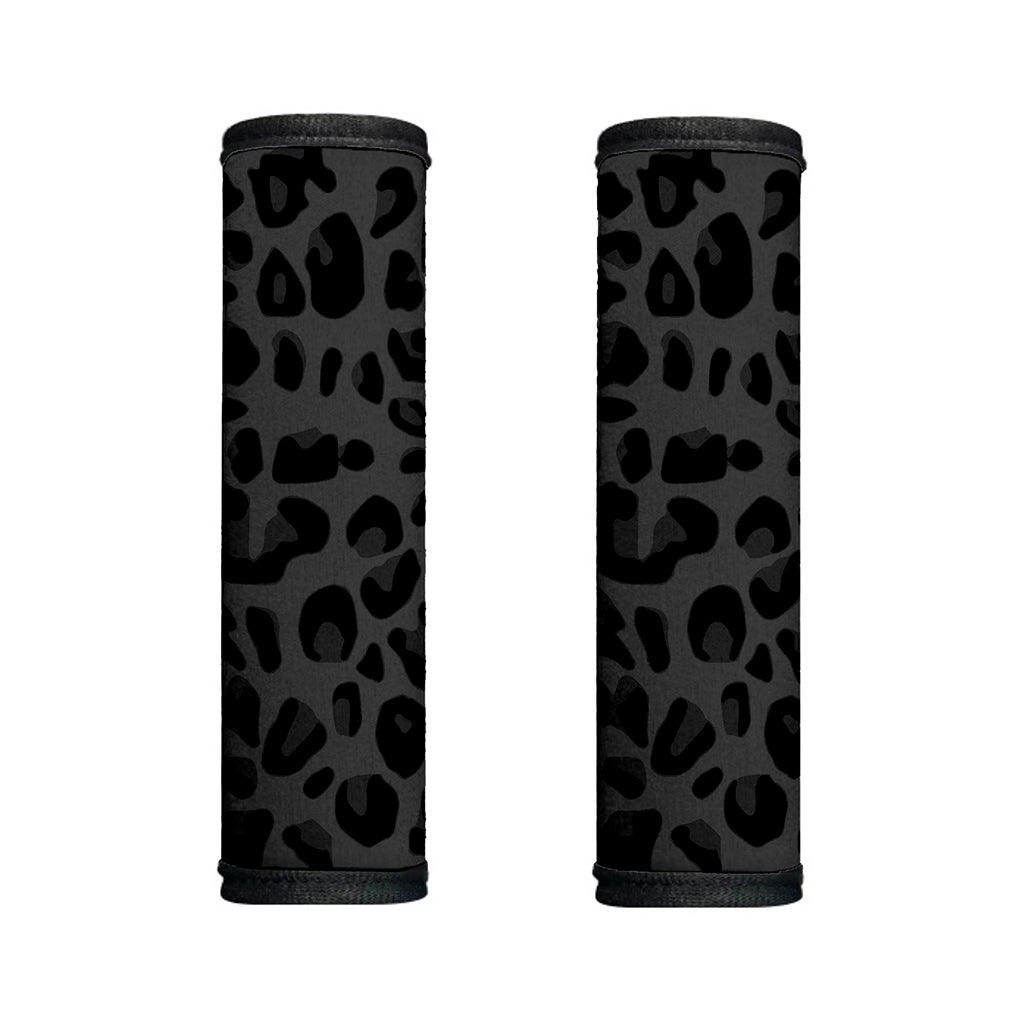 Black Leopard Print Handle Covers