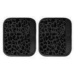 Black Leopard Print Handle Covers