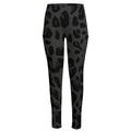 Black Leopard Print High-Waisted Pocket Leggings