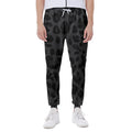 Black Leopard Print Joggers