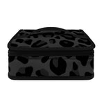Black Leopard Print Small Lunch Bag