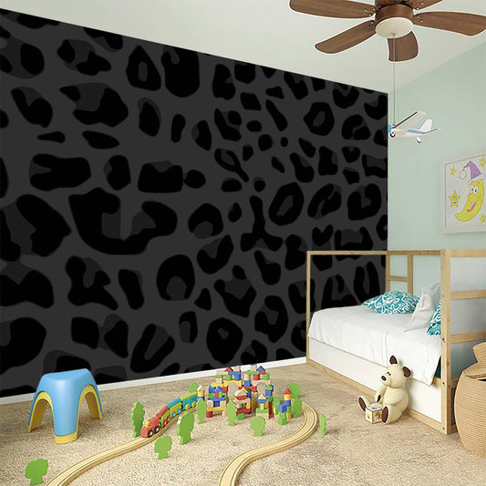 Black Leopard Print Wall Sticker