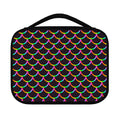 Black Mermaid Scales Pattern Print Classic Bible Case