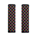 Black Mermaid Scales Pattern Print Handle Covers