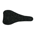 Black (NOT Real) Glitter Print Bicycle Seat Cover