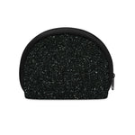 Black (NOT Real) Glitter Print Coin Purse