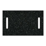 Black (NOT Real) Glitter Print Golf Cart Seat Cover