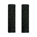 Black (NOT Real) Glitter Print Handle Covers