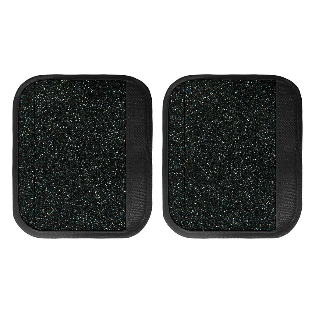 Black (NOT Real) Glitter Print Handle Covers