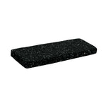 Black (NOT Real) Glitter Print Piano Keyboard Cover