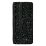 Black (NOT Real) Glitter Print Refrigerator Handle Covers