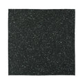 Black (NOT Real) Glitter Print Silk Bandana