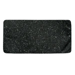 Black (NOT Real) Glitter Print Towel