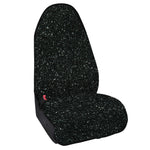 Black (NOT Real) Glitter Print Waterproof Car Seat Cover