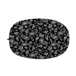 Black Paisley Bandana Pattern Print Car Side Mirror Covers