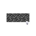 Black Paisley Bandana Pattern Print Extended Mouse Pad