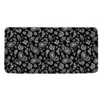 Black Paisley Bandana Pattern Print Towel