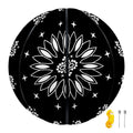 Black Paisley Bandana Print Basketball