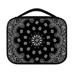 Black Paisley Bandana Print Classic Bible Case