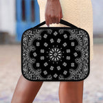 Black Paisley Bandana Print Classic Bible Case