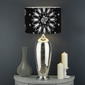 Black Paisley Bandana Print Drum Lamp Shade
