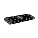 Black Paisley Bandana Print Piano Keyboard Cover