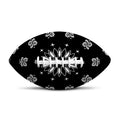 Black Paisley Bandana Print Rugby Ball