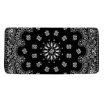 Black Paisley Bandana Print Towel