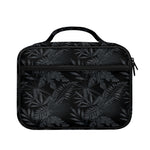 Black Palm Leaf Aloha Pattern Print Briefcase Bible Bag
