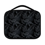 Black Palm Leaf Aloha Pattern Print Classic Bible Case