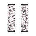 Black Paw And Heart Pattern Print Handle Covers
